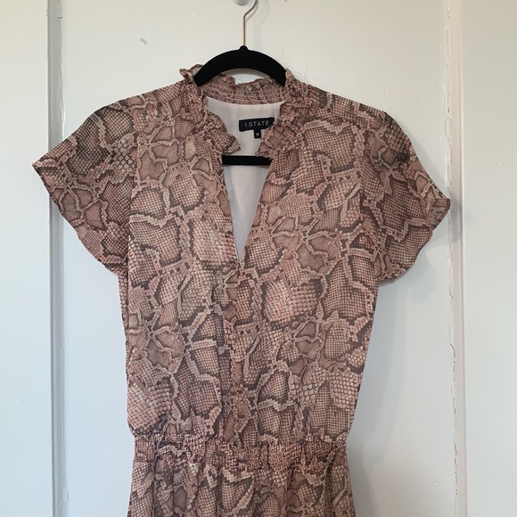 Pink High-low Leopard Dress - Picture 7 of 7